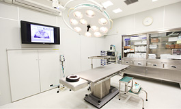 徹底した衛生管理とインプラント専用の手術室